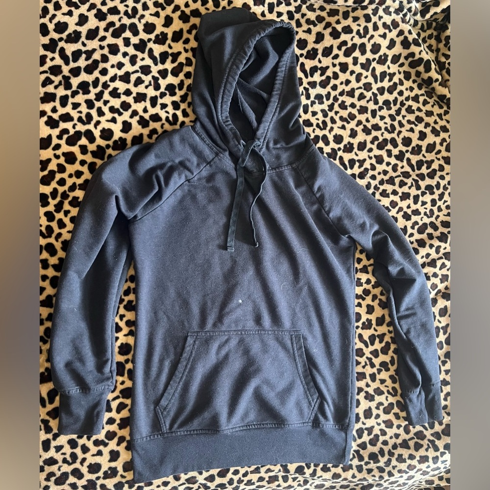 JOE BOXER, plain black hoodie.
